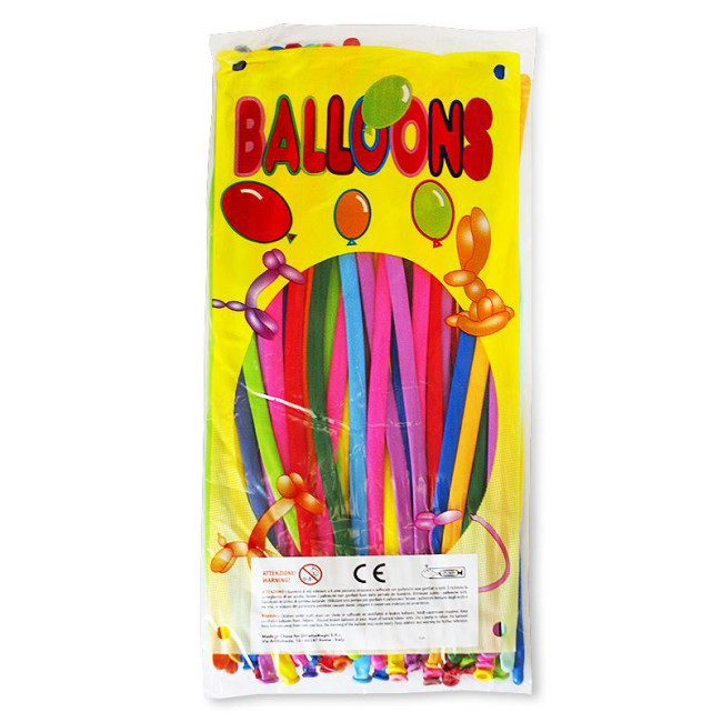 Balloons #260 - Assorted Balloons (100 pcs. per Bag)