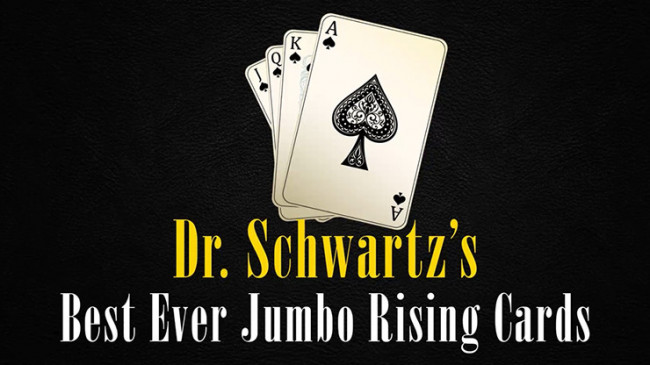 BEST EVER JUMBO RISING CARDS by Martin Schwartz - Kartensteiger - Zaubertrick