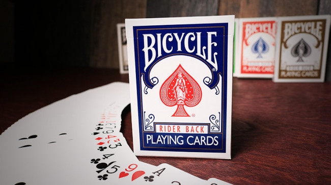 Bicycle 807 Rider Back - Blau - Standard Pokerkarten - Classic Box