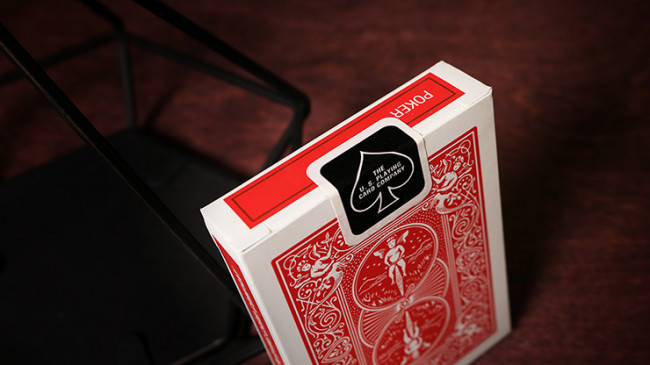 Bicycle 807 Rider Back - Rot - Standard Pokerkarten - Classic Box