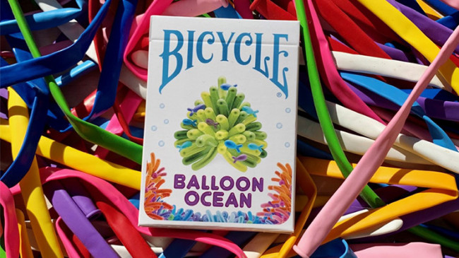 Bicycle Balloon (Ocean) - Pokerdeck