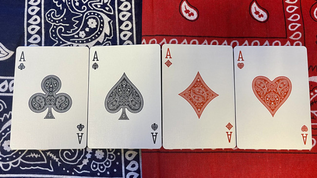 Bicycle Bandana (Red) - Pokerdeck