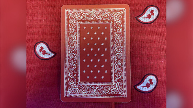 Bicycle Bandana (Red) - Pokerdeck