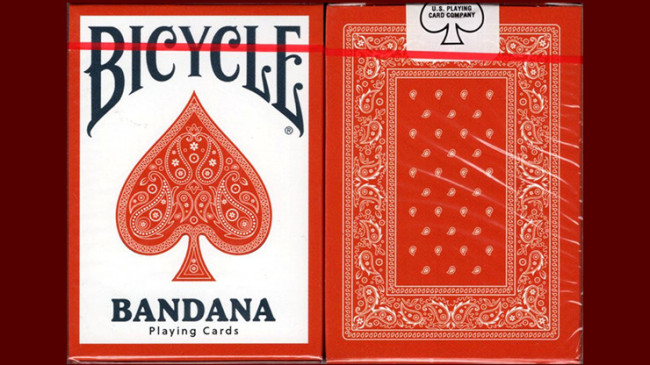 Bicycle Bandana Stripper (Red) - Pokerdeck