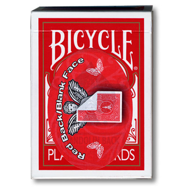 Gaff Deck Blank Face Bicycle 809 Mandolin - Rot