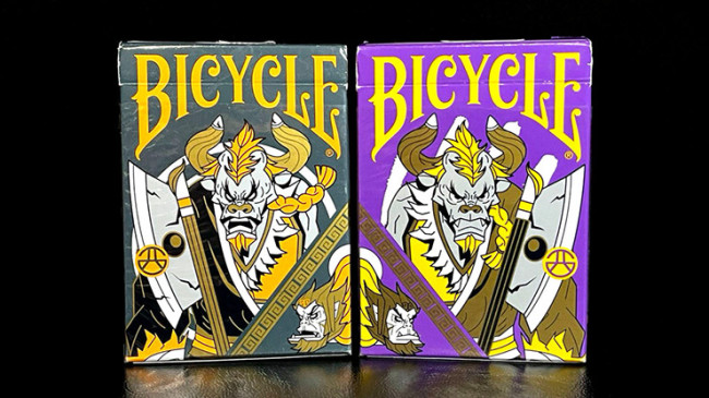 Bicycle Bull Demon King (Demolition Grey) - Pokerdeck