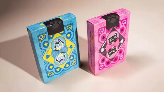 Bicycle Cat (Pink) by US Playing Card Co. - Pokerdeck