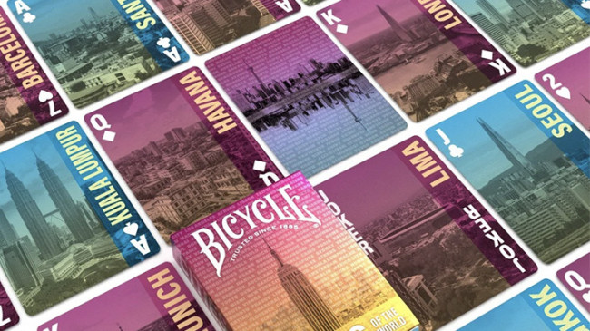 Bicycle Cities of the World by US Playing Card - Pokerdeck