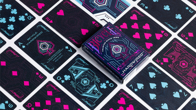 Bicycle Cyberpunk Hardwired by by US Playing Card Co. - Pokerdeck