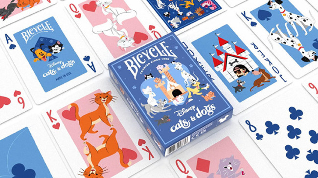 Bicycle Disney Cats and Dogs by US Playing Card - Pokerdeck
