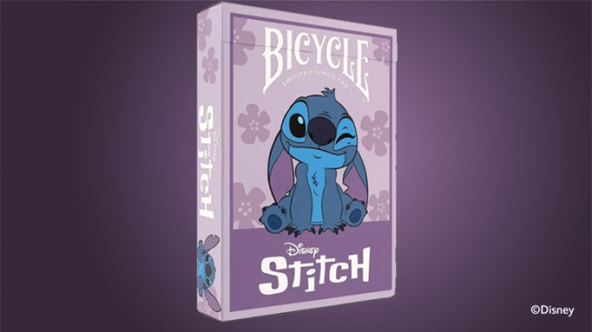 Bicycle Disney Stitch (Purple) by US Playing Card Co - Pokerdeck