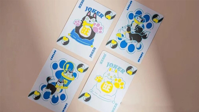 Bicycle Dog (Blue) by US Playing Card Co. - Pokerdeck