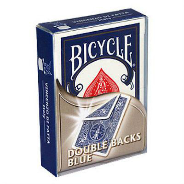 Gaff Deck Bicycle Doppelrücken - Blau/Blau - double back