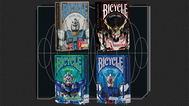 Bicycle Gundam rx78 Playing Cards