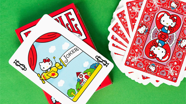 Bicycle Hello Kitty 50th Anniversary by US Playing Card Co - Pokerdeck