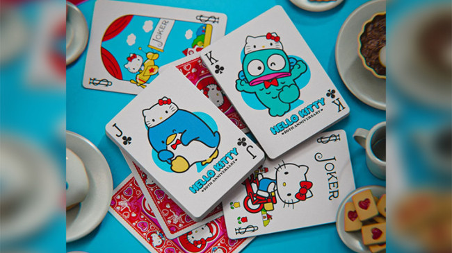 Bicycle Hello Kitty 50th Anniversary by US Playing Card Co - Pokerdeck