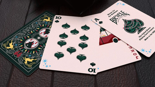 Bicycle Home for the Holidays by US - Pokerdeck