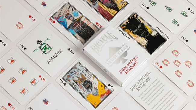 Bicycle Jean-Michel Basquiat (Box Set Red/Blue) by US - Pokerdeck