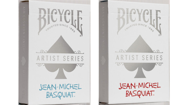 Bicycle Jean-Michel Basquiat (Box Set Red/Blue) by US - Pokerdeck