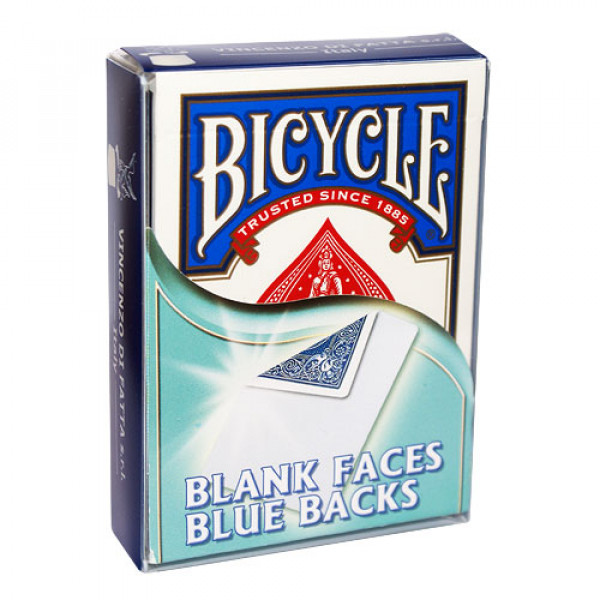 Gaff Deck Bicycle Blanko Bild - Blau - blank face