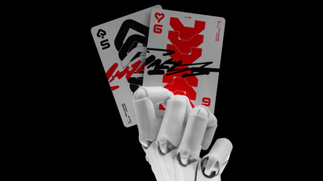 Bicycle Machine56 R-TYPE/3 White by RunIt Decks - Pokerdeck