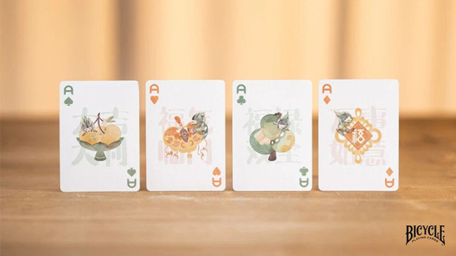 Bicycle Mascot (White Marsh) - Pokerdeck