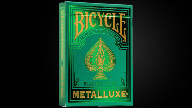 Bicycle Metalluxe Green by US Playing Card Co. - Pokerdeck