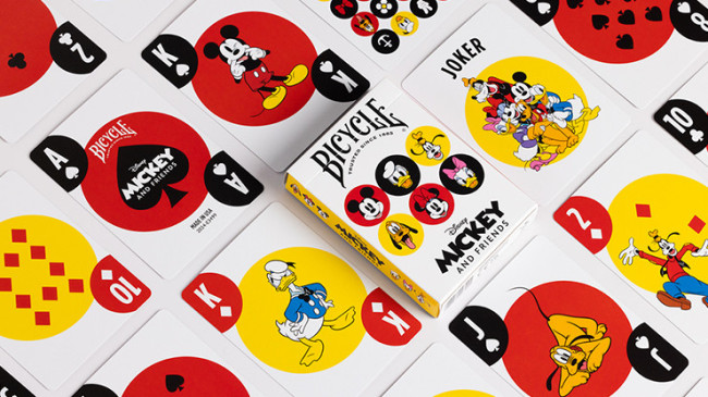 Bicycle Mickey and Friends Playing Card by US - Pokerdeck