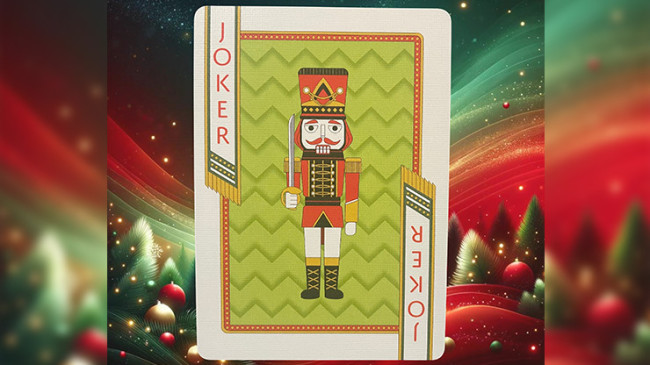 Bicycle Nutcracker (Red Gilded) - Pokerdeck