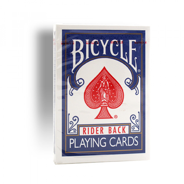 Bicycle 807 Rider Back - Old Tuck Case - Blau - altes orig. classic box Design - Pokerkarten