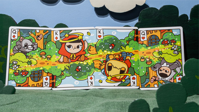 Bicycle Paper Royals Red Riding Hood by RunIt Decks - Pokerdeck