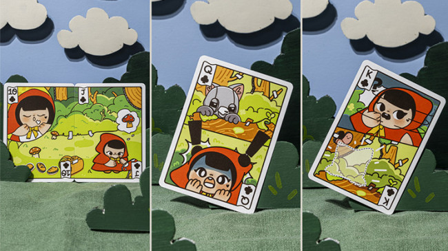 Bicycle Paper Royals Red Riding Hood by RunIt Decks - Pokerdeck
