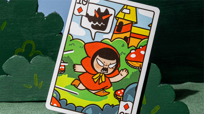 Bicycle Paper Royals Red Riding Hood by RunIt Decks - Pokerdeck