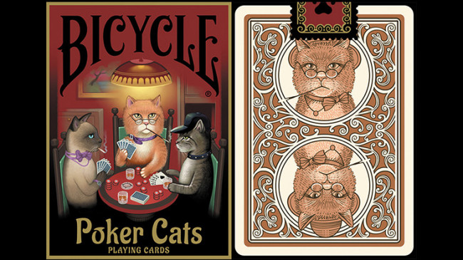 Bicycle Poker Cats V2 - Pokerdeck