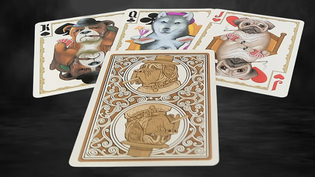 Bicycle Poker Dogs V2 - Pokerdeck