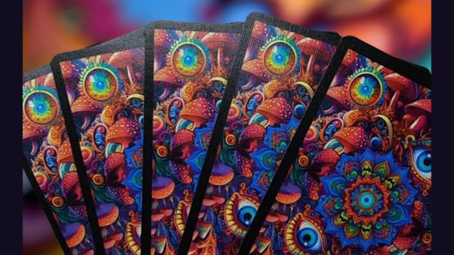 Bicycle Psychedelic by Collectable - Pokerdeck