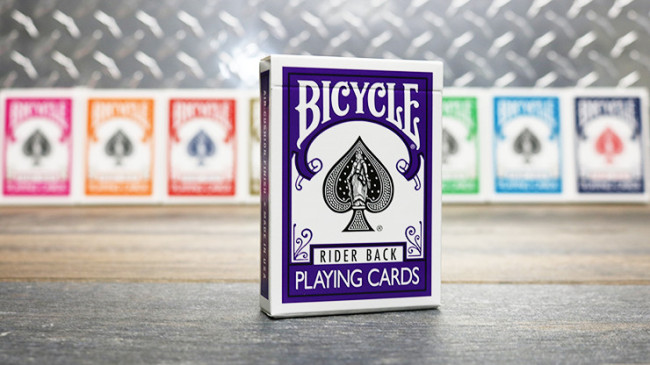 Bicycle Purple Playing Cards by USPC - Violettes Deck