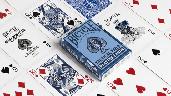 Bicycle Tactical Field (Navy) by US Playing Card Co - Pokerdeck