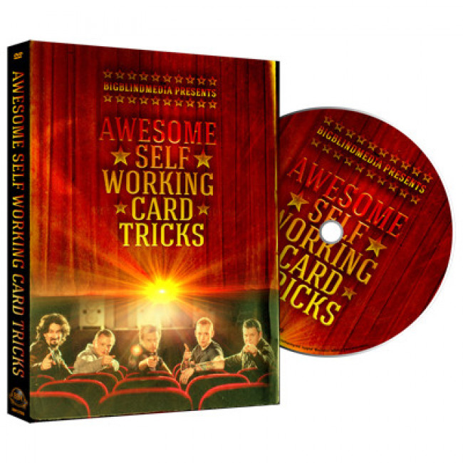 BIGBLINDMEDIA Presents Awesome Self Working Card Tricks - DVD