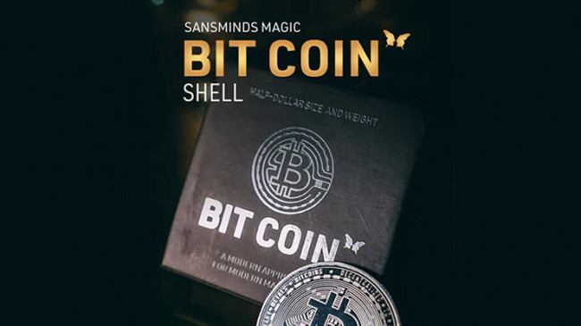 Bit Coin Shell (Silver) by SansMinds Creative Lab