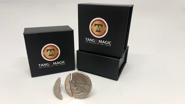 Bite Coin - US Quarter (Internal With Extra Piece) (D0045)by Tango