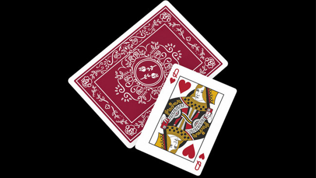 Black Roses Edelrot Mini (Collector's Box) - Pokerdeck