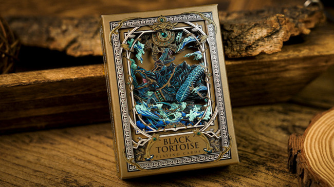 Black Tortoise Luxury Frame by Ark - Pokerdeck