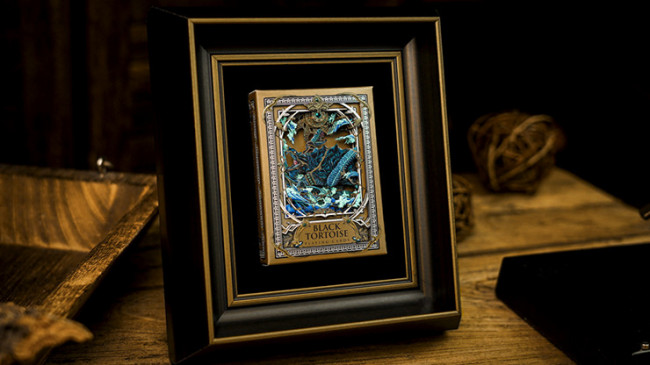 Black Tortoise Luxury Frame by Ark - Pokerdeck