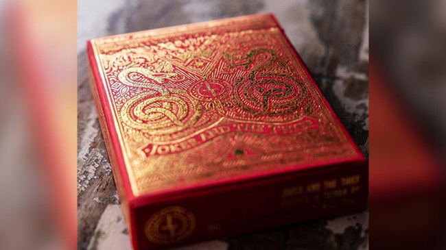 Blood Red Edition V3 by Joker and the Thief - Pokerdeck