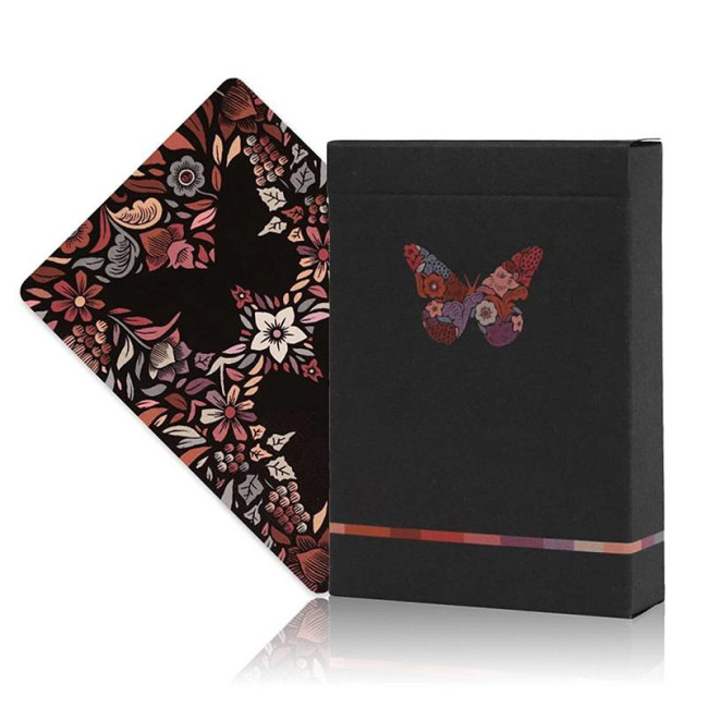 Butterfly Seasons Playing Cards - Autumn  (marked)