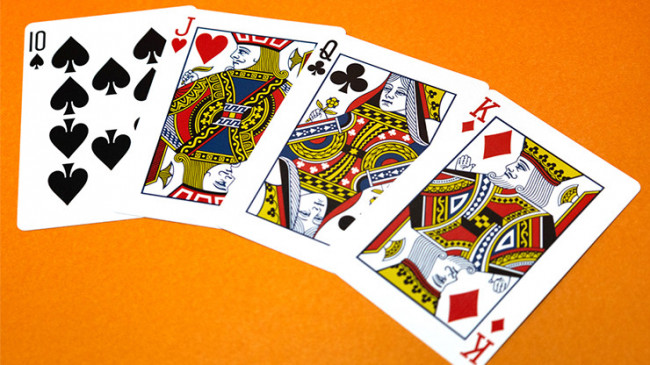 Butterfly Worker Marked (Orange) by Ondrej Psenicka - Pokerdeck - Markiertes Kartenspiel