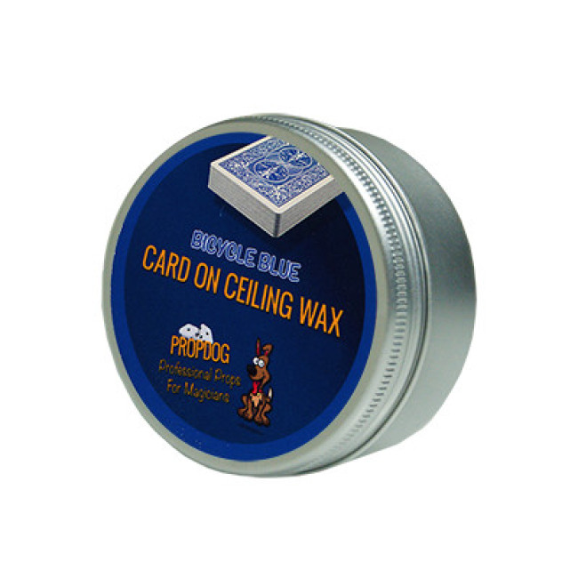 Card on Ceiling Wax by David Bonsall 50g - Bicycle Blau 