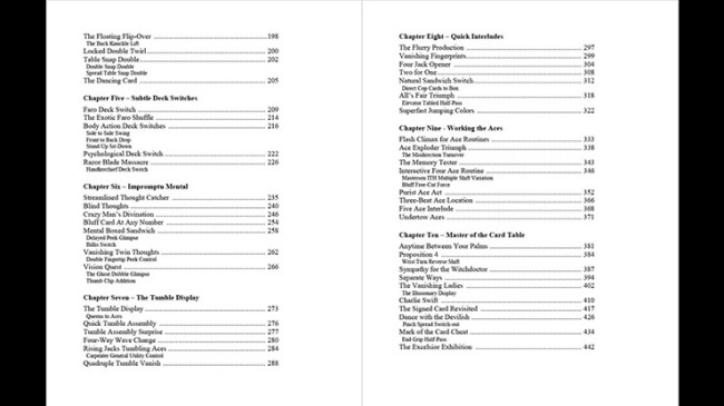 Card Table Artifice for Conjurors by Jamie Masterson - Buch