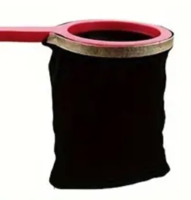 Change Bag - Changierbeutel mit Zipper, Schwarz